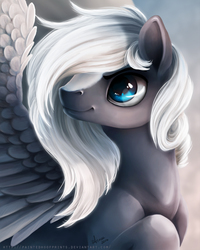 Size: 960x1200 | Tagged: safe, artist:paintedhoofprints, oc, oc only, oc:sacred blade, pegasus, pony, solo
