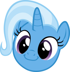 Size: 3000x3111 | Tagged: safe, artist:sollace, trixie, pony, unicorn, g4, c:, cute, diatrixes, faic, female, high res, looking at you, show accurate, simple background, smiling, solo, to saddlebags and back again, transparent background