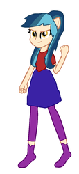 Size: 575x1259 | Tagged: safe, artist:diana173076, indigo zap, equestria girls, g4, my little pony equestria girls: legend of everfree, alternate hairstyle, crystal guardian, female, solo