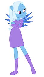 Size: 740x1288 | Tagged: safe, artist:diana173076, trixie, equestria girls, g4, my little pony equestria girls: legend of everfree, crystal guardian, crystal wings, female, solo