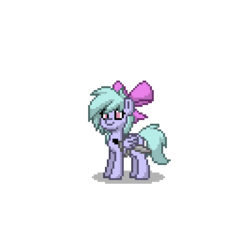 Size: 400x400 | Tagged: safe, flitter, pony, pony town, g4, female, knife, simple background, solo, transparent background
