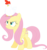 Size: 3332x3548 | Tagged: safe, artist:porygon2z, fluttershy, chicken, g4, animal hat, hat, high res, serious hat, simple background, transparent background, vector