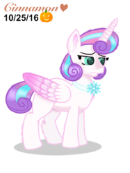 Size: 2048x2732 | Tagged: safe, artist:cinnamon-swirls, princess flurry heart, g4, female, high res, jewelry, necklace, older, sad, simple background, solo, transparent background