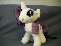 Size: 1024x768 | Tagged: safe, artist:millermademares, rarity, g4, irl, photo, plushie, solo