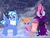 Size: 2048x1536 | Tagged: safe, artist:lilith-chan, oc, oc only, pony pov series, half-light dawn, half-light dusk, half-light noon