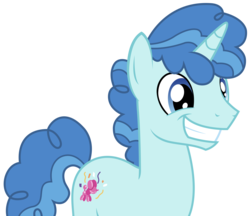 Size: 3297x2853 | Tagged: safe, artist:sketchmcreations, party favor, pony, unicorn, g4, to where and back again, cute, favorbetes, grin, high res, male, simple background, smiling, solo, stallion, transparent background, vector