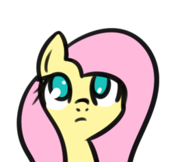 Size: 366x347 | Tagged: safe, artist:neuro, fluttershy, g4, female, simple background, solo, transparent background