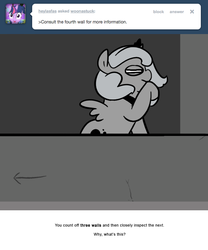 Size: 666x800 | Tagged: safe, artist:egophiliac, princess luna, moonstuck, g4, female, filly, grayscale, monochrome, solo, woona, woonoggles, younger
