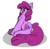 Size: 5194x5070 | Tagged: safe, artist:goldenmercurydragon, berry punch, berryshine, earth pony, pony, g4, absurd resolution, female, simple background, solo, transparent background