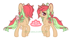 Size: 800x434 | Tagged: safe, artist:coffeecuppup, oc, oc only, oc:thimble, pony, unicorn, bow, female, hair over one eye, mare, simple background, solo, tail bow, transparent background