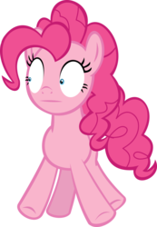 Size: 9309x13463 | Tagged: safe, artist:cyanlightning, pinkie pie, every little thing she does, g4, .svg available, absurd resolution, female, fiducia compellia, hypnosis, hypnotized, simple background, solo, transparent background, vector