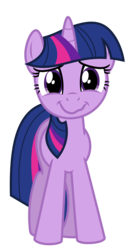 Size: 2350x4250 | Tagged: safe, artist:estories, twilight sparkle, pony, unicorn, g4, female, high res, simple background, solo, transparent background, unicorn twilight, vector, wavy mouth