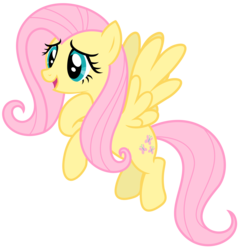 Size: 4250x4424 | Tagged: safe, artist:estories, fluttershy, g4, absurd resolution, female, flying, simple background, solo, transparent background, vector