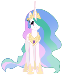 Size: 6059x7318 | Tagged: safe, artist:estories, princess celestia, alicorn, pony, g4, absurd resolution, c:, cute, cutelestia, female, hair over one eye, looking at you, mare, simple background, smiling, smiling at you, solo, transparent background, vector