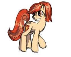 Size: 1500x1200 | Tagged: safe, artist:frecklesfanatic, oc, oc only, earth pony, pony, hairband, solo
