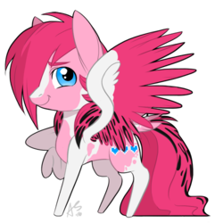 Size: 500x500 | Tagged: safe, artist:curiouskeys, oc, oc only, oc:cyber circuit, pegasus, pony, chibi, gift art, simple background, solo, transparent background