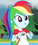 Size: 400x475 | Tagged: safe, screencap, rainbow dash, equestria girls, g4, my little pony equestria girls: legend of everfree, cropped, cute, dashabetes, female, solo