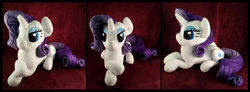 Size: 1024x376 | Tagged: safe, artist:xnightmelody, rarity, g4, irl, photo, plushie, solo