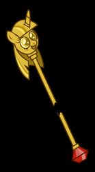 Size: 785x1413 | Tagged: safe, g4, broken, scepter, twilight scepter
