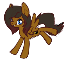 Size: 799x732 | Tagged: safe, artist:coffeecuppup, oc, oc only, pegasus, pony, female, mare, simple background, solo, transparent background