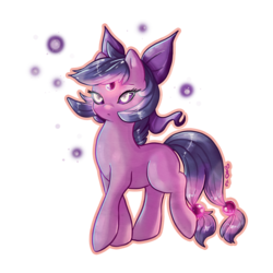 Size: 3000x3000 | Tagged: safe, artist:bean-sprouts, espeon, blank flank, crossover, high res, pokémon, ponified, simple background, solo, transparent background