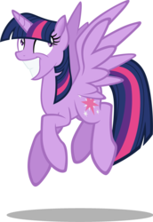 Size: 1970x2867 | Tagged: safe, artist:tuppkam1, twilight sparkle, alicorn, pony, g4, female, mare, simple background, solo, spread wings, transparent background, twilight sparkle (alicorn), vector, wings