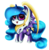 Size: 2366x2437 | Tagged: safe, artist:pridark, lunala, cute, high res, pokémon, pokémon sun and moon, ponified, simple background, solo, transparent background