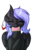 Size: 1863x2926 | Tagged: safe, artist:amazing-artsong, artist:popturtart, oc, oc only, oc:cloudy night, pegasus, pony, ear fluff, eyes closed, female, food, mare, mouth hold, poptart, simple background, solo, transparent background