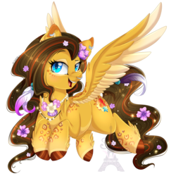 Size: 1600x1600 | Tagged: safe, artist:pvrii, oc, oc only, oc:summer lynn, pegasus, pony, female, mare, simple background, solo, transparent background