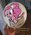 Size: 1836x2081 | Tagged: safe, artist:dfectivedvice, artist:robocop17, pinkie pie, g4, balloon, cookie, cookie jar, cute, ear fluff, food, irl, paint, paint on balloon, photo, solo, traditional art