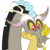 Size: 4993x5000 | Tagged: safe, artist:dashiesparkle, discord, g4, make new friends but keep discord, season 5, absurd resolution, cute, discute, happy, male, simple background, solo, squee, transparent background, vector