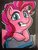 Size: 1024x1365 | Tagged: safe, artist:joshuadraws, pinkie pie, g4, female, party cannon, solo