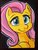 Size: 1024x1365 | Tagged: safe, artist:joshuadraws, fluttershy, g4, bust, female, looking at you, portrait, solo, traditional art