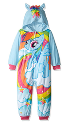 Size: 512x900 | Tagged: safe, rainbow dash, pegasus, pony, g4, clothes, hood, merchandise, pajamas, rainbow, simple background, white background