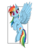 Size: 800x1131 | Tagged: safe, artist:bigshot232, rainbow dash, g4, female, flying, solo