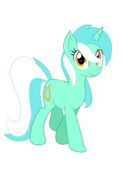 Size: 3508x4961 | Tagged: safe, artist:sintakhra, lyra heartstrings, pony, unicorn, g4, female, looking at you, simple background, smiling, solo, transparent background, vector