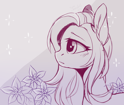 Size: 1024x864 | Tagged: safe, artist:ten-dril, oc, oc only, earth pony, pony, flower, solo