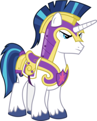 Size: 3003x3738 | Tagged: safe, artist:cloudy glow, shining armor, pony, unicorn, g4, twilight's kingdom, armor, frown, helmet, high res, male, simple background, solo, stallion, transparent background, vector