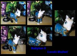 Size: 750x544 | Tagged: safe, artist:princessamalthea, g3, babylon 5, customized toy, doll, irl, londo mollari, photo, solo, toy