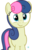 Size: 1800x2833 | Tagged: safe, artist:arifproject, bon bon, sweetie drops, earth pony, pony, g4, adorabon, amused, bon bon is amused, cute, female, simple background, smirk, smirk pone collection, solo, transparent background, vector