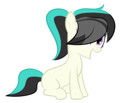 Size: 1024x875 | Tagged: safe, artist:splender-fire, oc, oc only, oc:ying yang, magical lesbian spawn, offspring, parent:octavia melody, parent:vinyl scratch, parents:scratchtavia, simple background, solo, transparent background