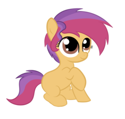 Size: 1024x977 | Tagged: safe, artist:splender-fire, oc, oc only, oc:fuji apple, offspring, parent:apple bloom, parent:tender taps, parents:tenderbloom, simple background, solo, transparent background