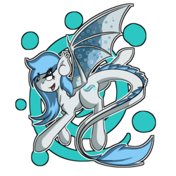 Size: 1001x1001 | Tagged: safe, artist:beardie, oc, oc only, oc:mist, dracony, hybrid, simple background, solo, transparent background