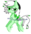 Size: 2189x2382 | Tagged: safe, artist:oreomonsterr, oc, oc only, oc:ghost shadow, ghost pony, high res, solo