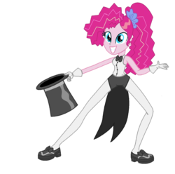 Size: 667x662 | Tagged: safe, artist:trixiesparkle63, pinkie pie, all's fair in love & friendship games, equestria girls, g4, my little pony equestria girls: friendship games, alternate hairstyle, female, solo, vector