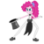 Size: 667x662 | Tagged: safe, artist:trixiesparkle63, pinkie pie, human, all's fair in love & friendship games, equestria girls, g4, my little pony equestria girls: friendship games, alternate hairstyle, female, solo, vector