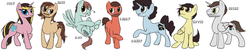 Size: 3500x700 | Tagged: safe, artist:wolftendragon, earth pony, pegasus, pony, unicorn, game grumps, ponified