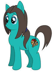 Size: 680x891 | Tagged: safe, artist:steelph, oc, oc only, oc:artist, earth pony, pony, :o, male, simple background, solo, white background