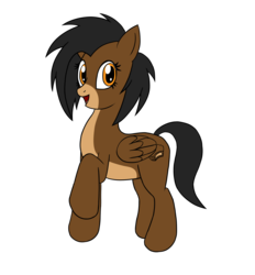Size: 1860x2004 | Tagged: safe, artist:steelph, oc, oc only, oc:peanut butter cup, pegasus, pony, female, solo