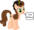 Size: 3000x2551 | Tagged: safe, artist:tuesday, oc, oc only, oc:lina, earth pony, pony, cutie mark, fasces, fascism, female, fez, flag, hat, high res, italy, simple background, solo, speech bubble, standing, talking, transparent background, vector